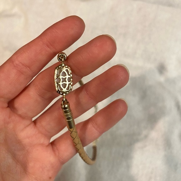 Kendra Scott Cooper Braided Leather Choker Necklace - Picture 7 of 10